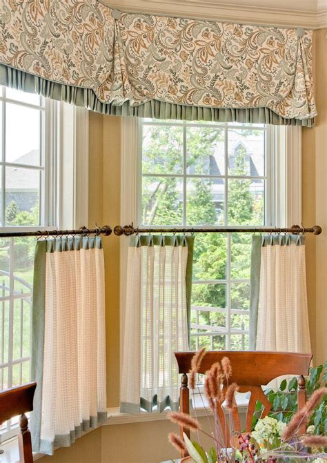 country style window valances